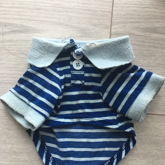 striped button up puppy shirt - Picture 2 of 2